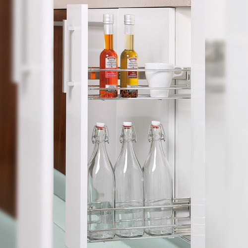 Condimentero Para Mueble De 15cm Herrajes Cocinas Empotradas