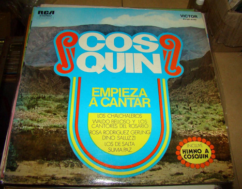 Cosquin Empieza A Cantar Chalchaleros Saluzzi +oa Lp Kktus