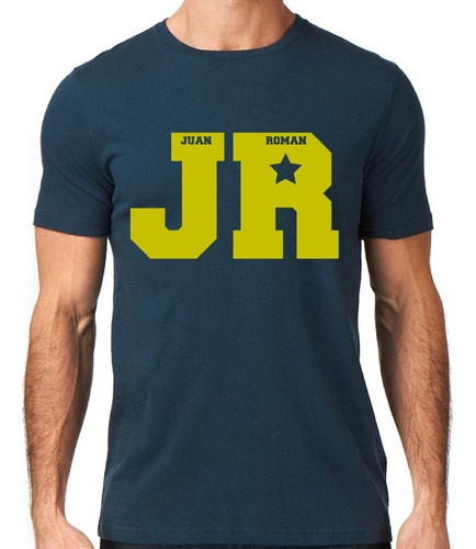 Remera Jr Juan Román Boca Calidad Premium 100% Algodón