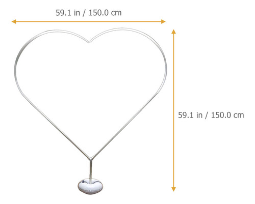 1 Juego De Soportes En Forma De Arco Para Globos Con Forma D