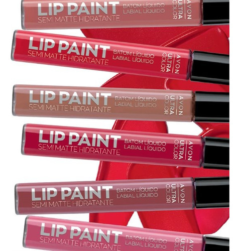 Pack X6 Labiales Lip Paint