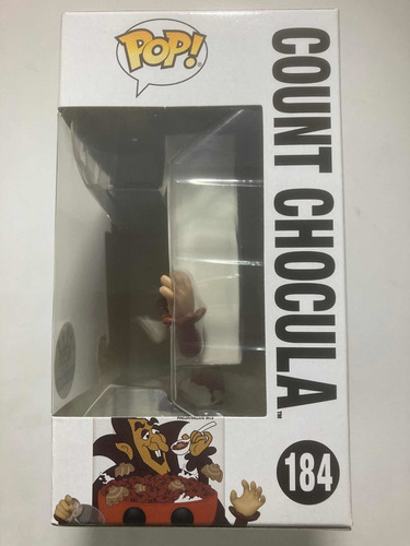 Funko Pop Count Chocula #184 Funkoshop Sticker Exclusivo