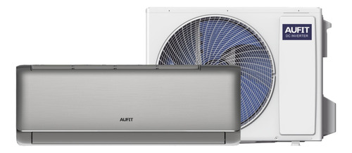 Minisplit Dual Inverter Aufit Pro 2 Tonelada Frío/calor 220v Gris