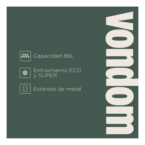 Cava Cervecera Vondom Motor Compresor 86 Litros Negra