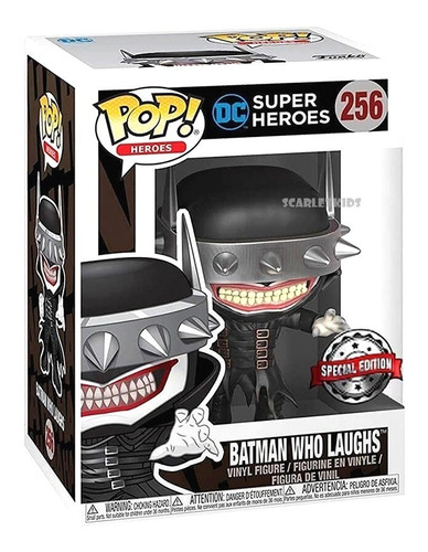 Funko Pop Batman Who Laughs 256 Special Edition Orig Scarlet