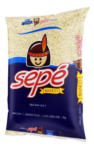 Arroz Polido Tipo 1 Sepé Bianco Pacote 5kg