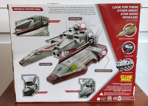 Star Wars The Clone Wars Republic Fighter Tank Hasbro