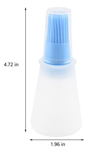 4 Cepillos De Silicona Para Botellas De Aceite, Cepillos Par
