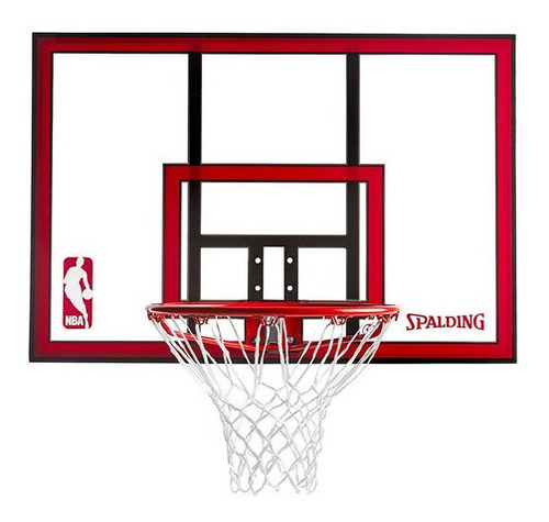 Imagen 3 de 5 de Aro Tablero De Basketball Spalding Con Resorte Flexible