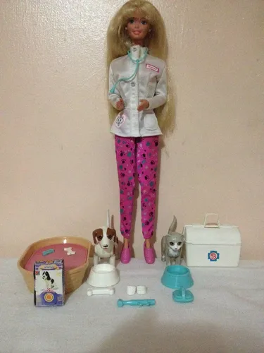 Muñeca Barbie Veterinaria (Usado)