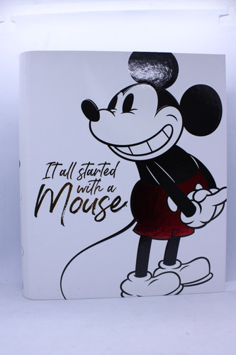 Carpetas A4 Disney Mickey Mouse Raton Blanco Negro | MercadoLibre