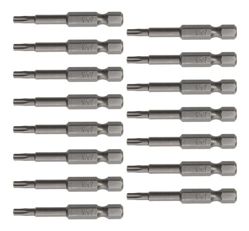 Puntas De Destornillador Torx T15  Vástago Hexagonal D...