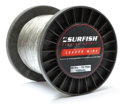 Cable De Acero Surfish Lead 40lbs X 100mts Pesca