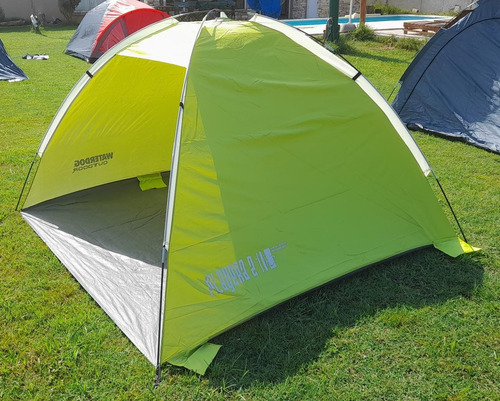 Carpa Iglú Playera 2 Refugio Waterdog 210x210 Outlet!! Ca109 Amarillo