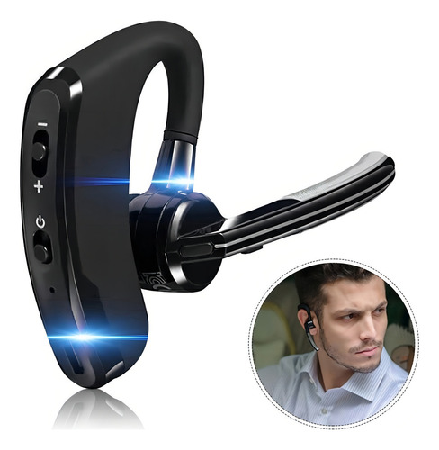 Fone de ouvido oral mono Bluetooth V8 sem usar as mãos