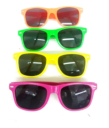 50 Lentes Gafas Raiban Colores Flúo