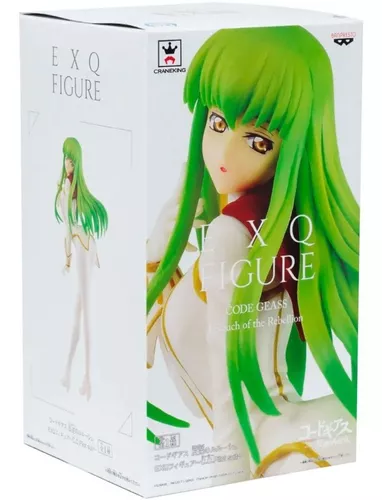 Boneco C.c. C2 Code Geass Lelouch Anime Pvc 22 Cm Banpresto