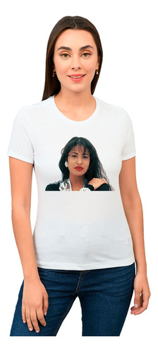 Playera Selena Diseño 15 Grupos Musicales Pop Tex Mex Beloma