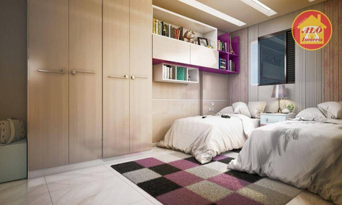 Imagem 4 de 30 de Cobertura À Venda, 370 M² Por R$ 3.845.000,00 - Canto Do Forte - Praia Grande/sp - Co0084