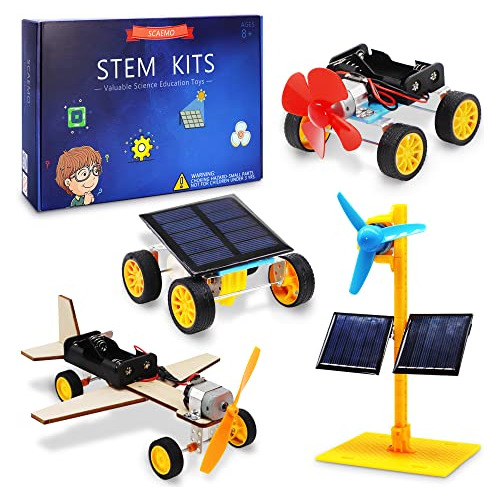 Juego De 4 Motores Solares Stem, Proyectos De Experimen...