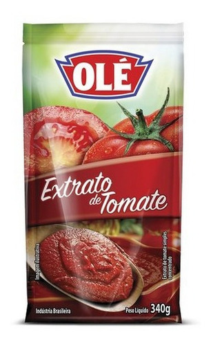 Imagen 1 de 1 de Extrato De Tomate Olé 340 Gr (pouch) - 1577 - 24 Unid