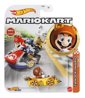 Carrinho Hot Wheels À Escolha - Edição Mario Kart - Mattel