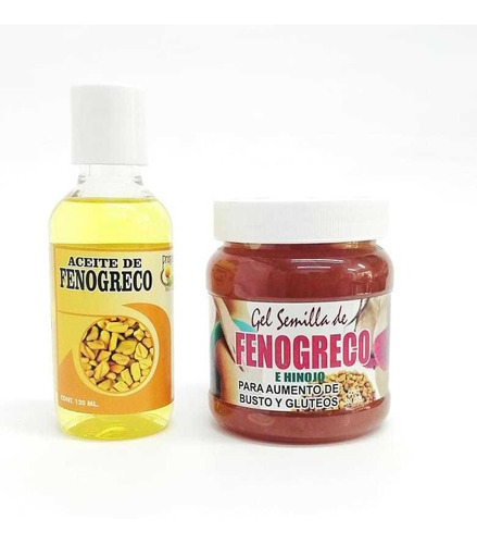 Gel Y Aceite De Fenogreco