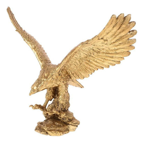 Eagle Statue Desktop Ornament Feng Shui Tamaño L