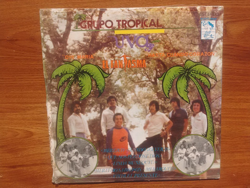 Grupo Tropical Uva. El Fantasma. Disco Lp 1983 Audio-mar
