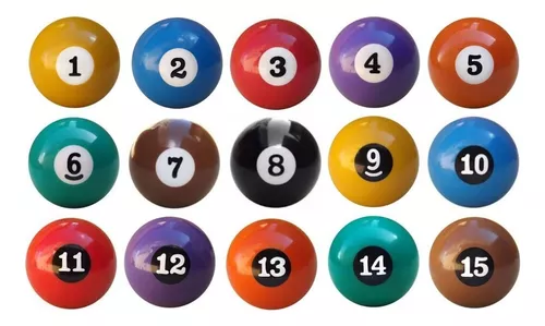 Bola Numero 4 Numerada Bilhar Sinuca Snooker 50mm Nova