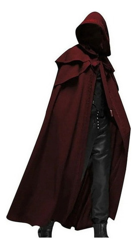 Capa Larga De Halloween Para Hombre, Traje De Escenario