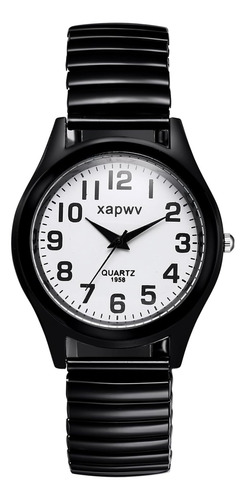 Reloj De Pulsera Avaner Stretch Band, Para Hombre, Blanco Y