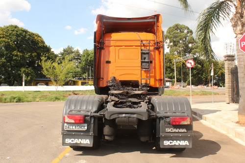Imagem 11 de 11 de Scania R400 6x2 2017 Laranja