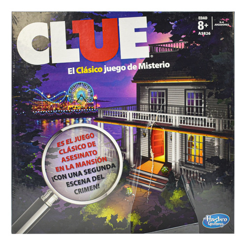 Clue Clasico Juego De Misterio Hasbro Cd