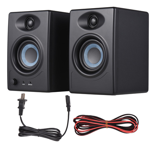 Altavoces De Sonido Monitor Balanced Studio Con Entrada Mult