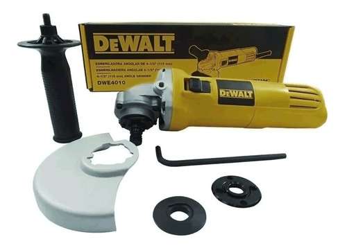 Esmeriladora Mini Angular Dewalt Dwe4010 12000 Rpm 750 W