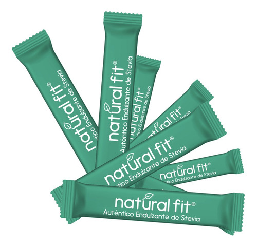 Endulzante Con Stevia Sin Calorías Natural Fit 750 Sobres