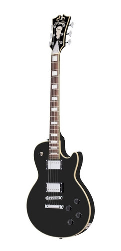 D'angelico Premier Sd Empire Blk Guitarra Electrica Lespaul