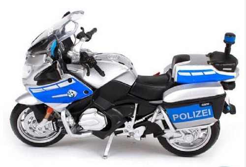 Maisto Bmw R1200 Rt Alemania Policía 1/18 Modelo Fundido A T