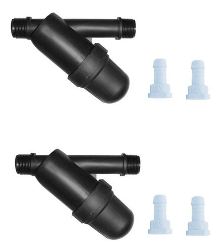 2 Filtros 1 Pulgada Disco Mas 4 Conexiones