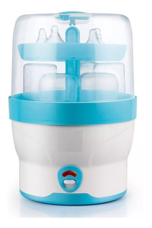 Esterilizador Teteros Eléctrico Kidshop Azul