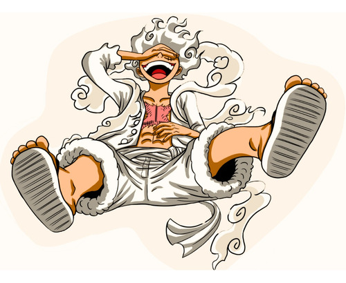 Mini Cojin Luffy Gear 5 Chiquito -cojin Decorativo One Piece