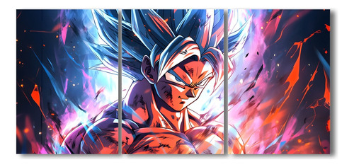 Cuadro De Goku Super Saiyajin Azul - Obra De Arte Exclusiva