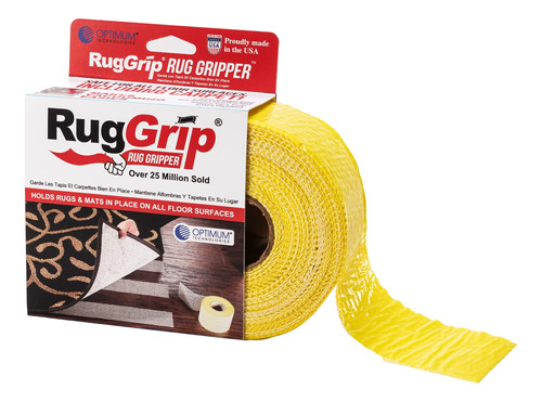 Rug Grip Por Cinta Para Alfombras De Area Y Corredores (2.5 