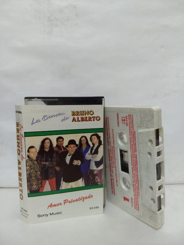 Bruno Alberto - Amor Privatizado - Cassette - Arg, Columbia!
