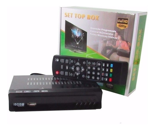 Transforme Monitor Vga Pc Em Tv Digital + Controle + Antena!