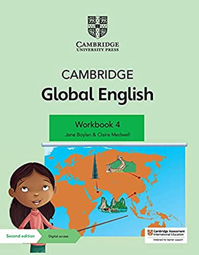 Libro Cambridge Global English 4 Workbook With Digital Acces