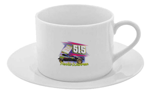 Taza Y Plato Desayuno Te Café Coche De Carreras Cod A47