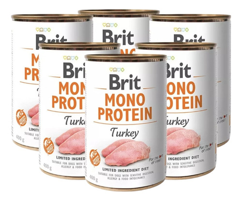 Brit Care Mono Protein Turkey 6 Un