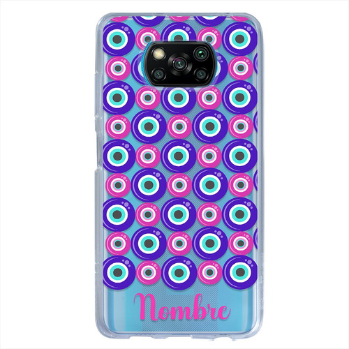 Funda Para Xiaomi Ojo Turco Personalizada Nombre